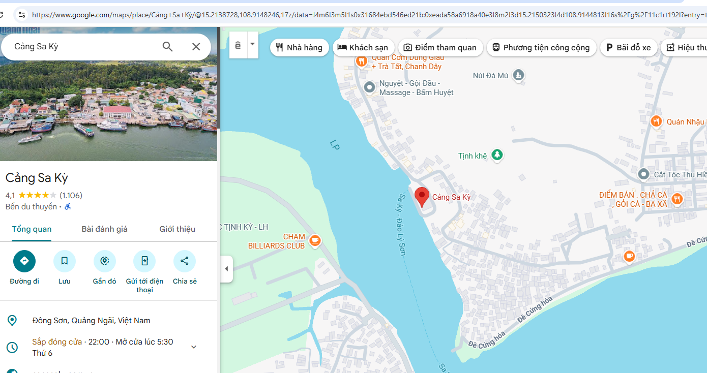 Cảng Sa Kỳ map