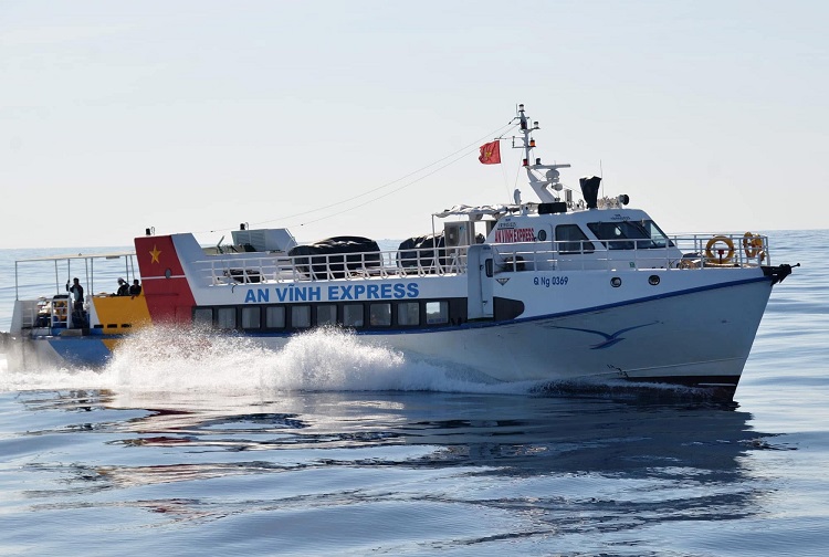Tàu An Vĩnh Express: Sa Kỳ - Lý Sơn
